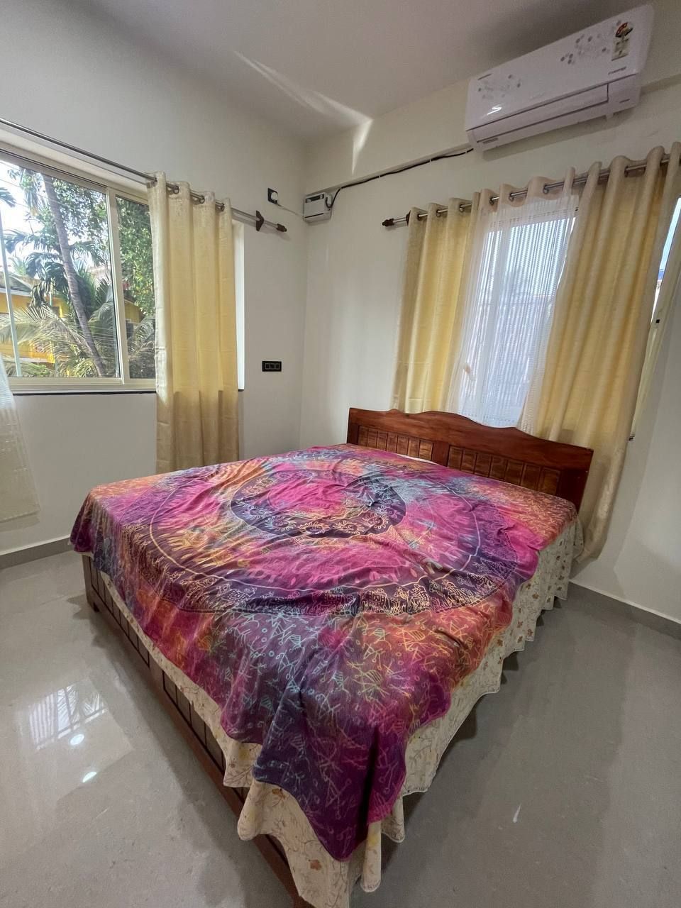 1 BHK, Морджим — аренда в Гоа