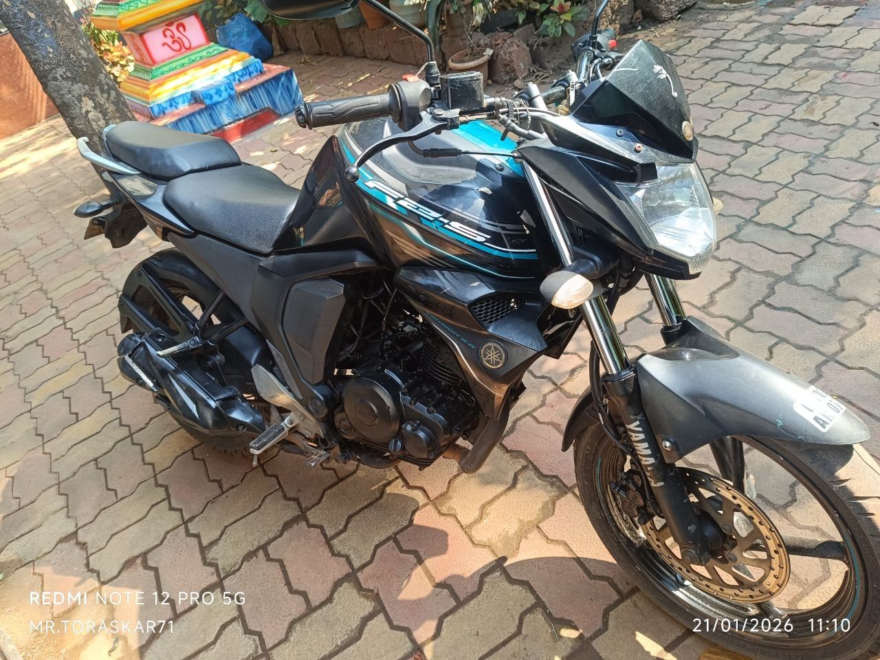 Yamaha FZ S — аренда в Гоа