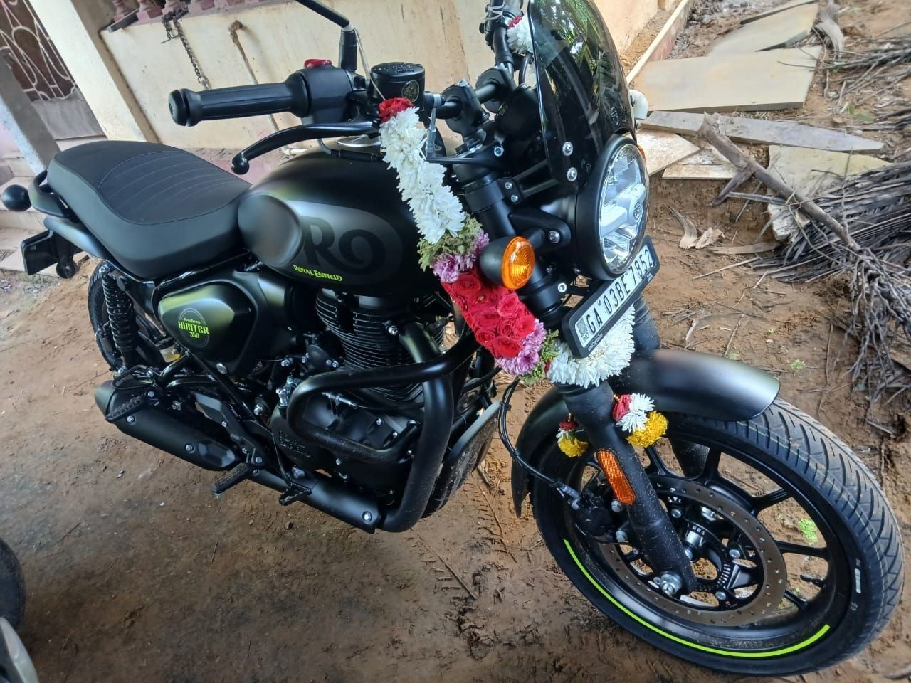 Royal Enfield Hunter 350 — аренда в Гоа