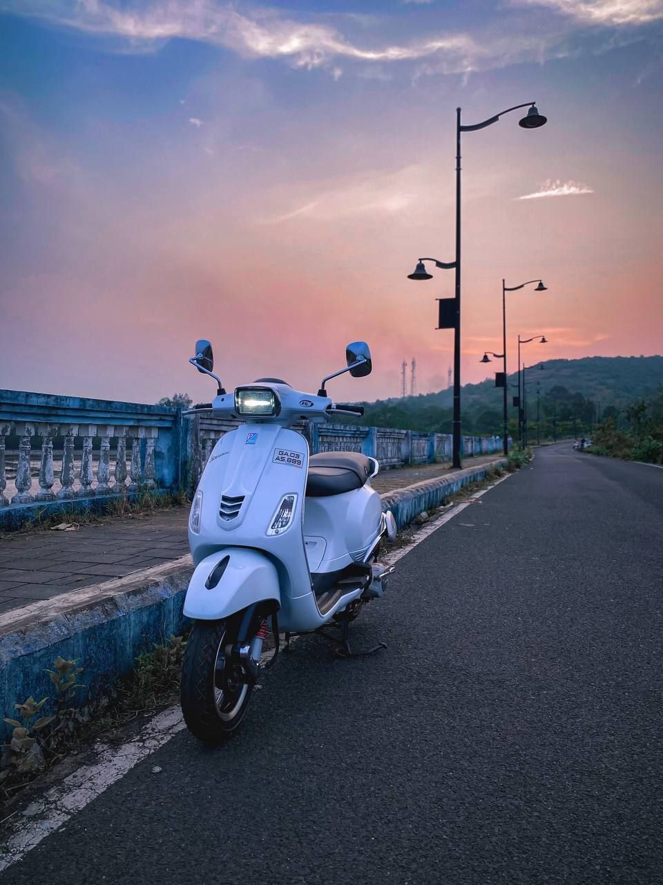 Vespa в Гоа