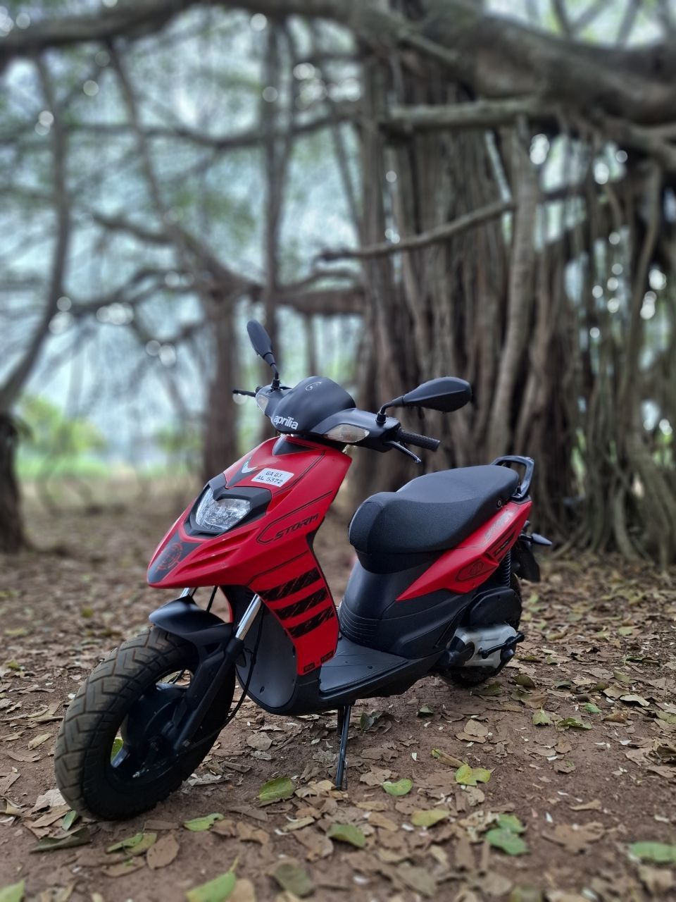 Aprilia 125 в Гоа