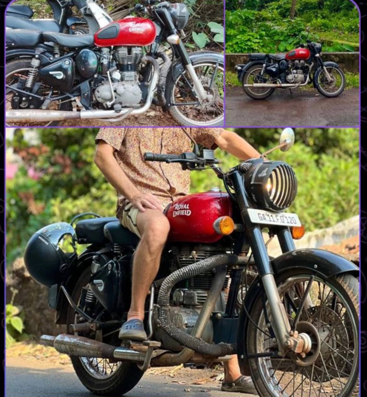 Royal Enfield в Гоа
