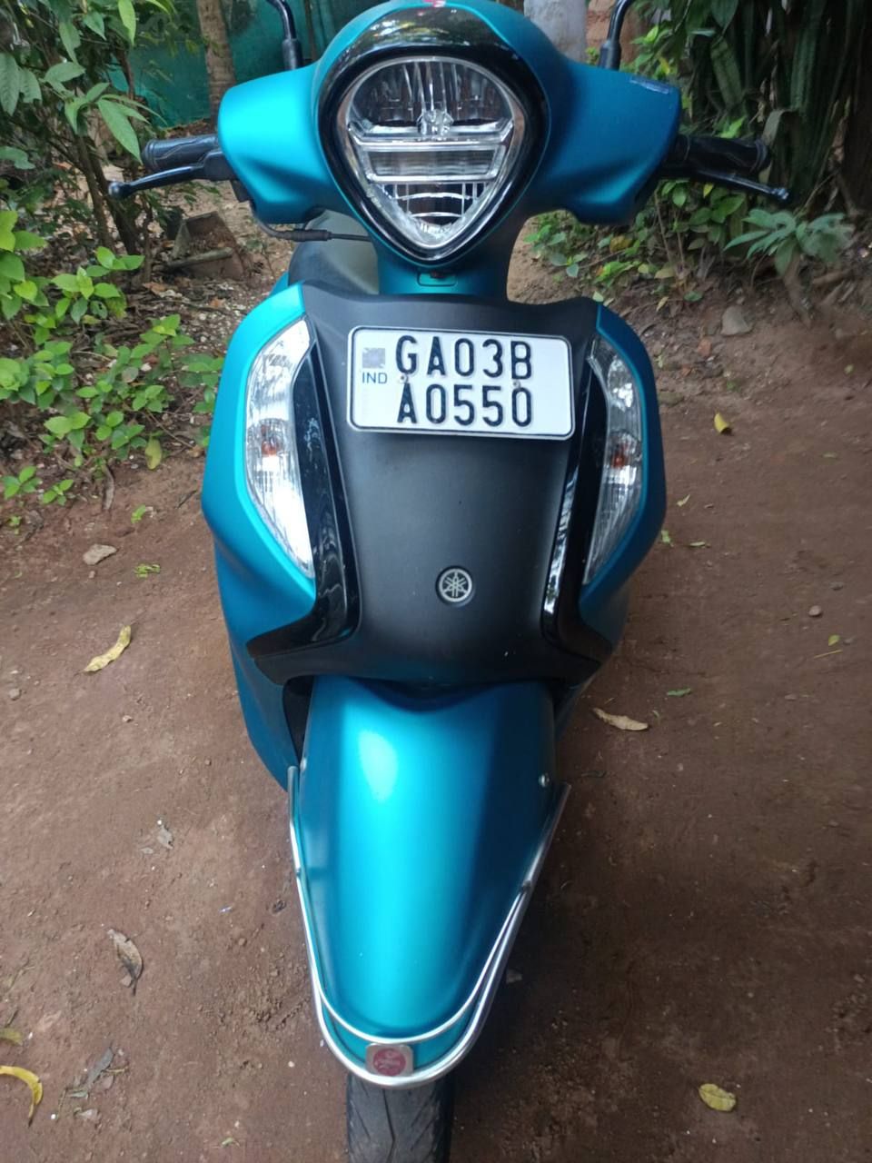 Yamaha Fascino в Гоа