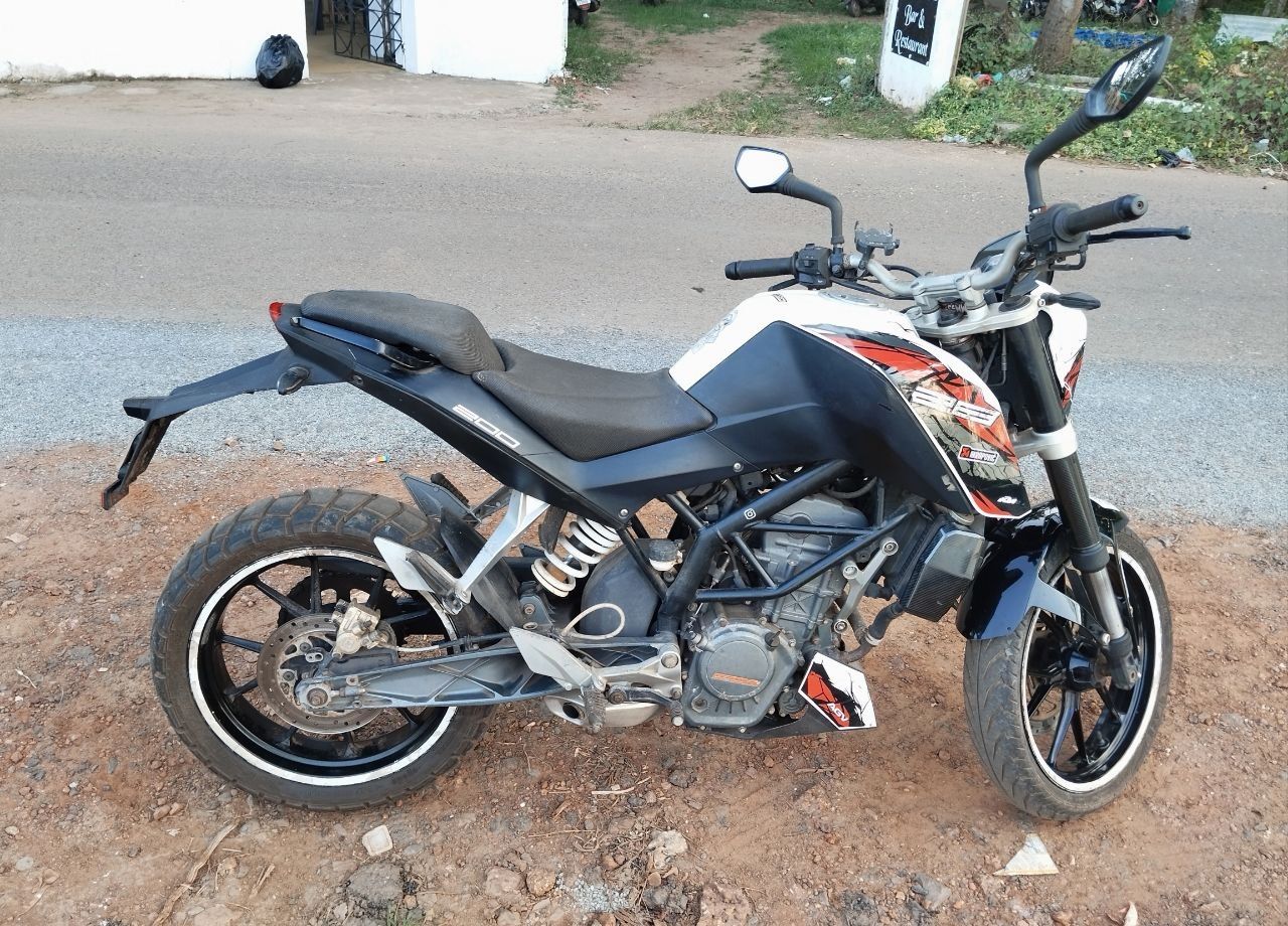 KTM 200 Duke в Гоа