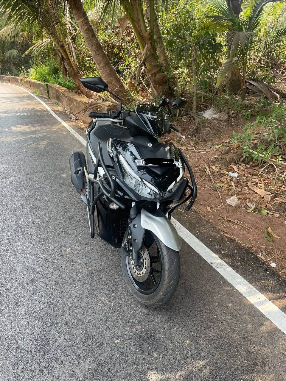 Yamaha Aerox 155 в Гоа