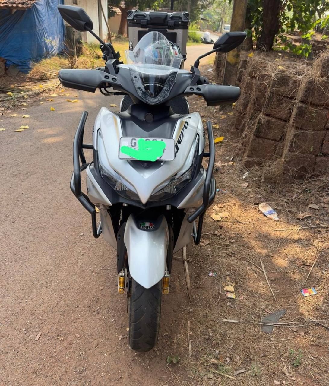 Yamaha Aerox 155 в Гоа